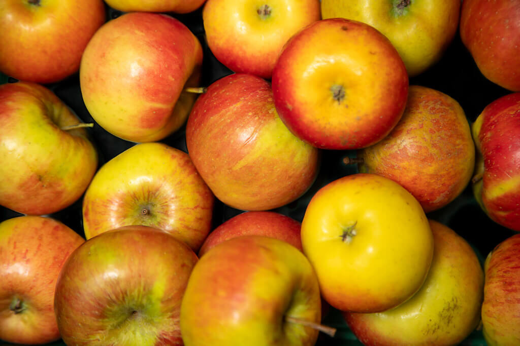 Frisches Obst und Gemüse